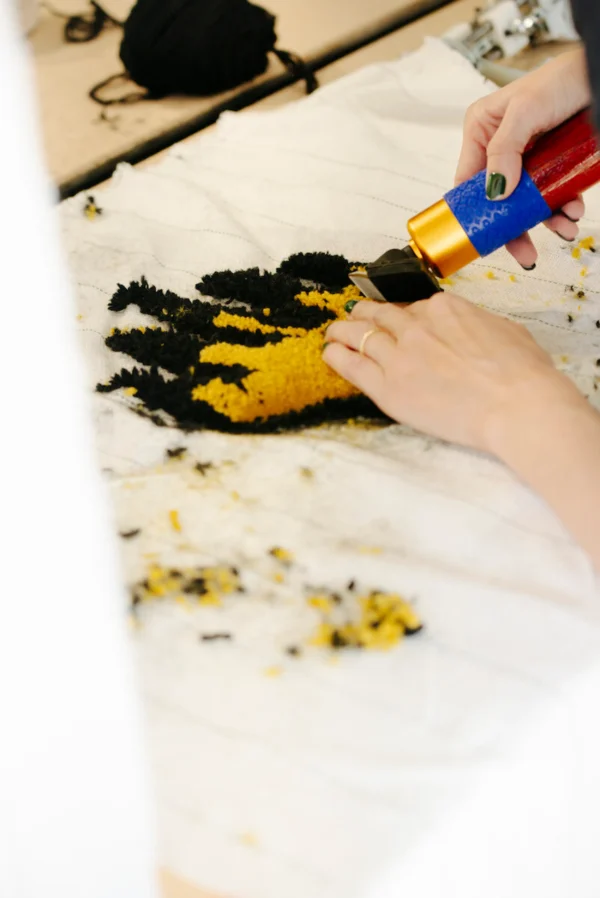 Atelier créatif de tufting de patch