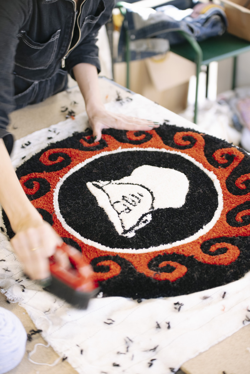 tufting_bourgogne Aperçu d'un atelier créatif de tufting à proximité de Dijon